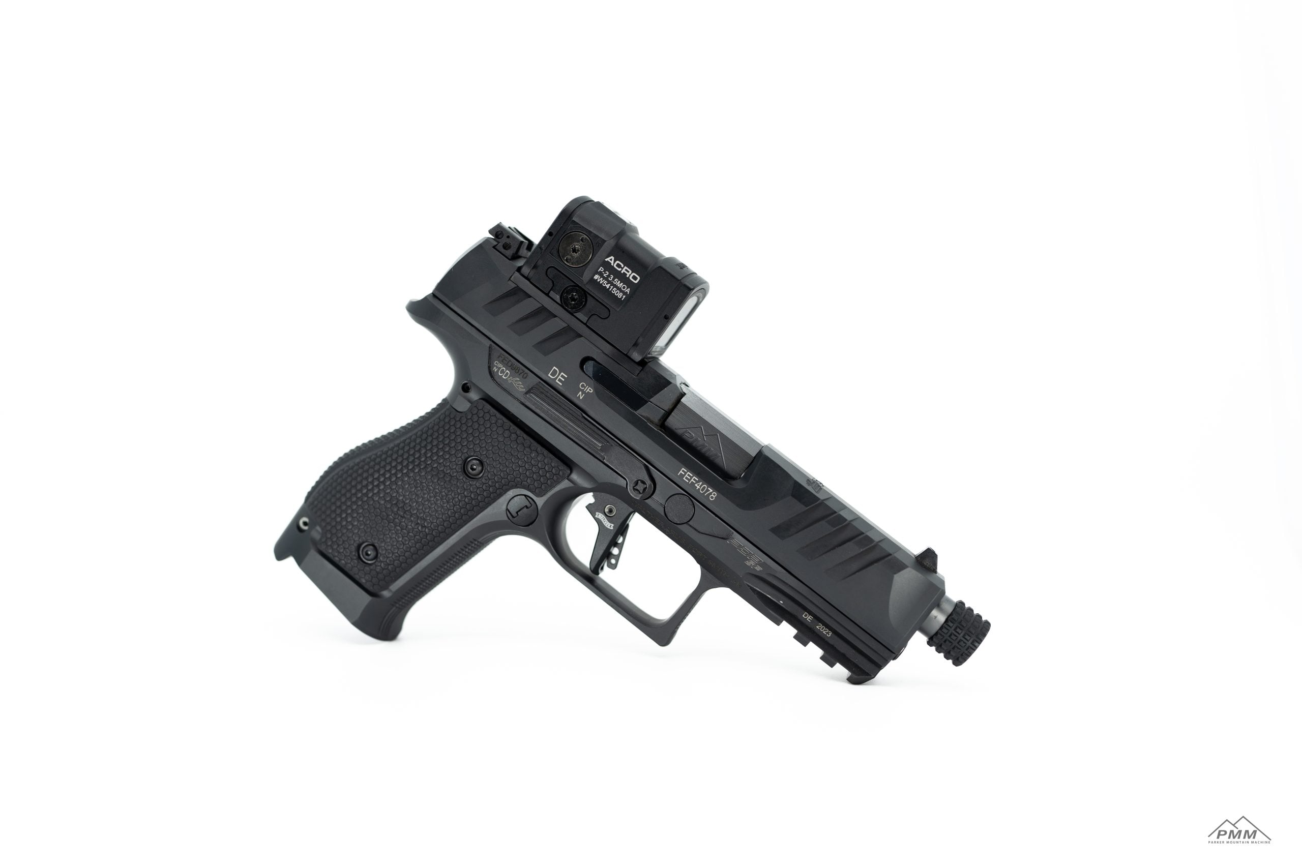 PMM 1/2 x 28 Threaded Barrel for Walther PDP Steel Frame
